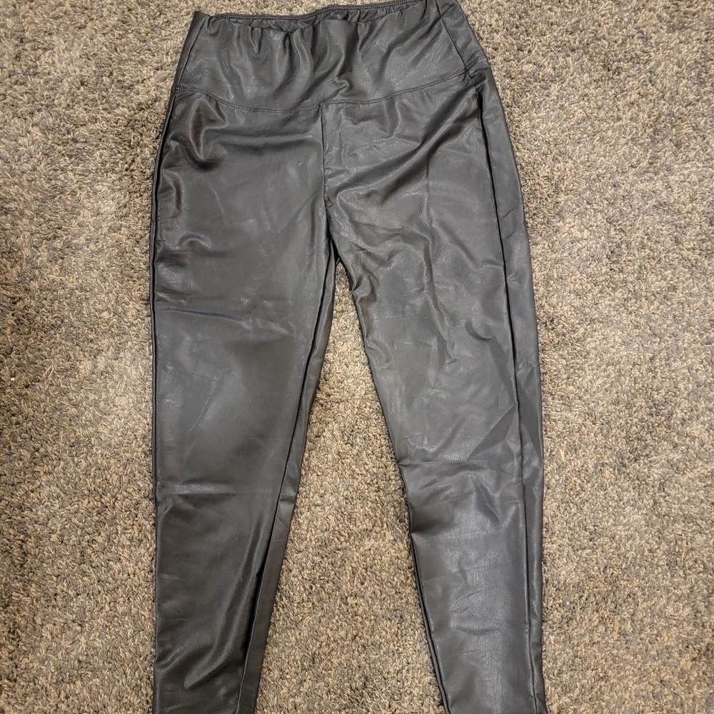 Zenana Faux Leggings